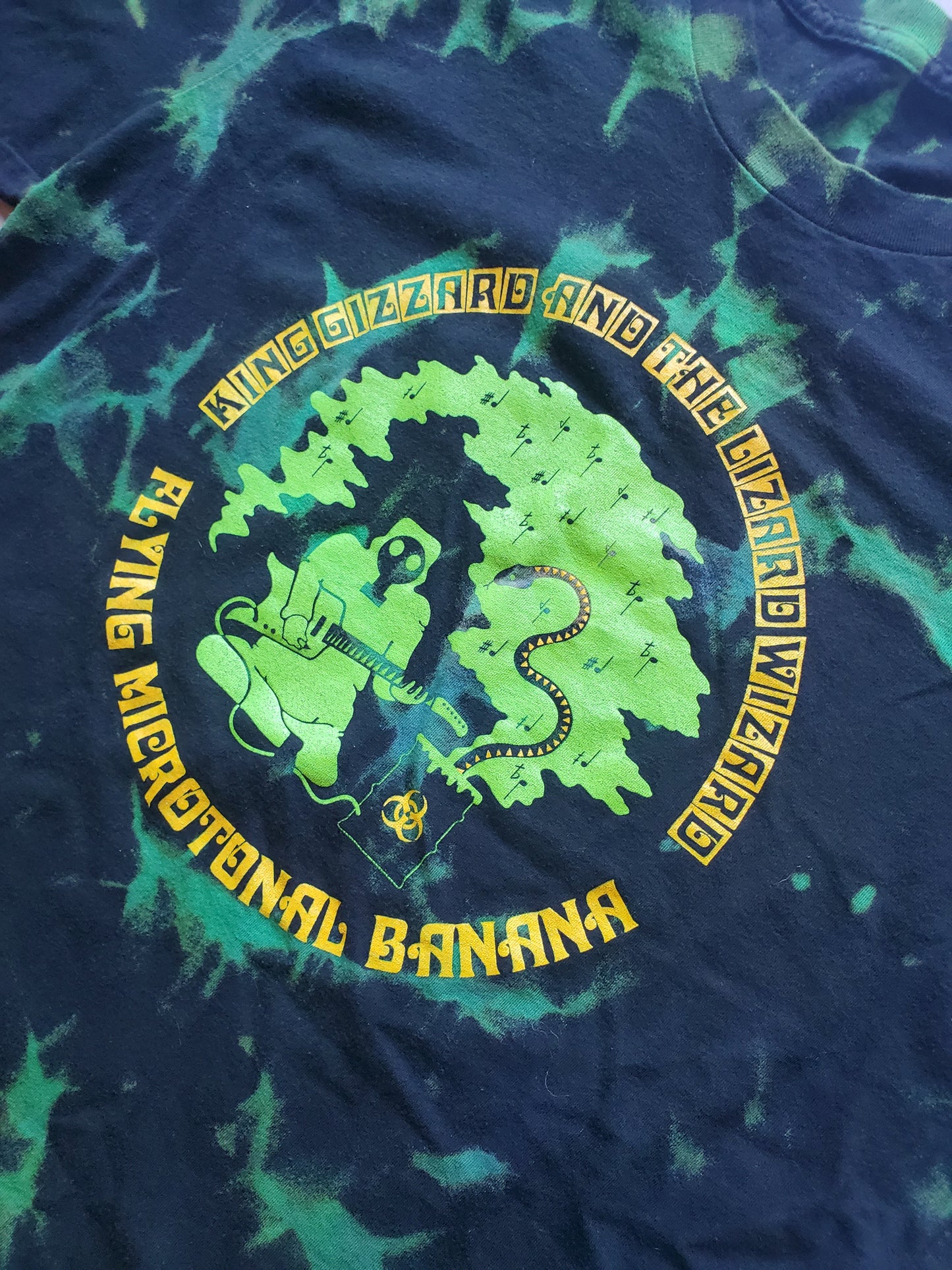 KGLW Flying Microtonal Banana Reverse Tie Dye
