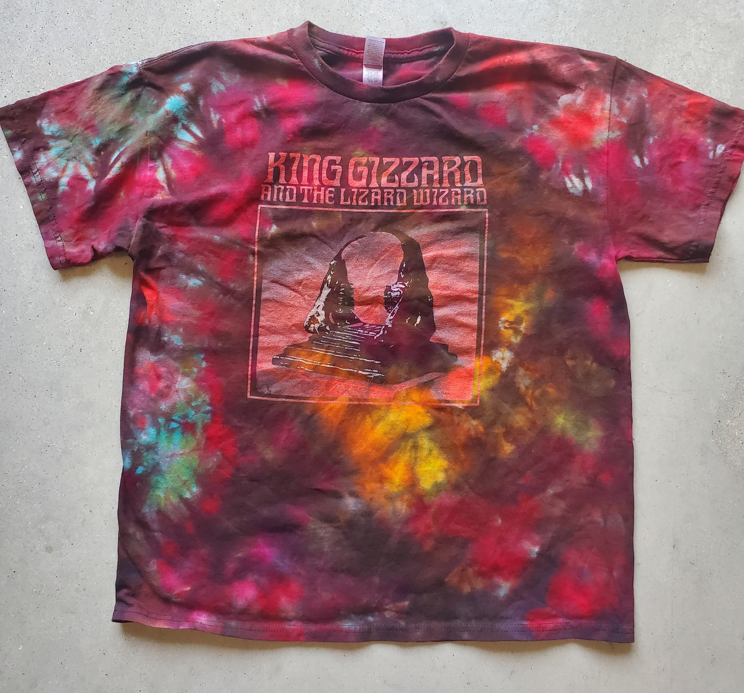 KGLW Infest The Rat's Nest Reverse Tie Dye Shirt