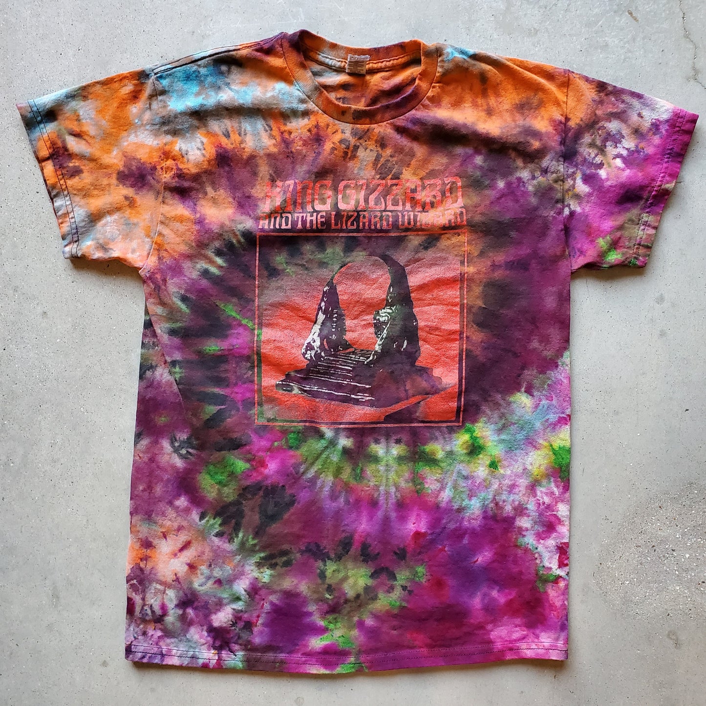 KGLW Infest The Rat's Nest Reverse Tie Dye Shirt