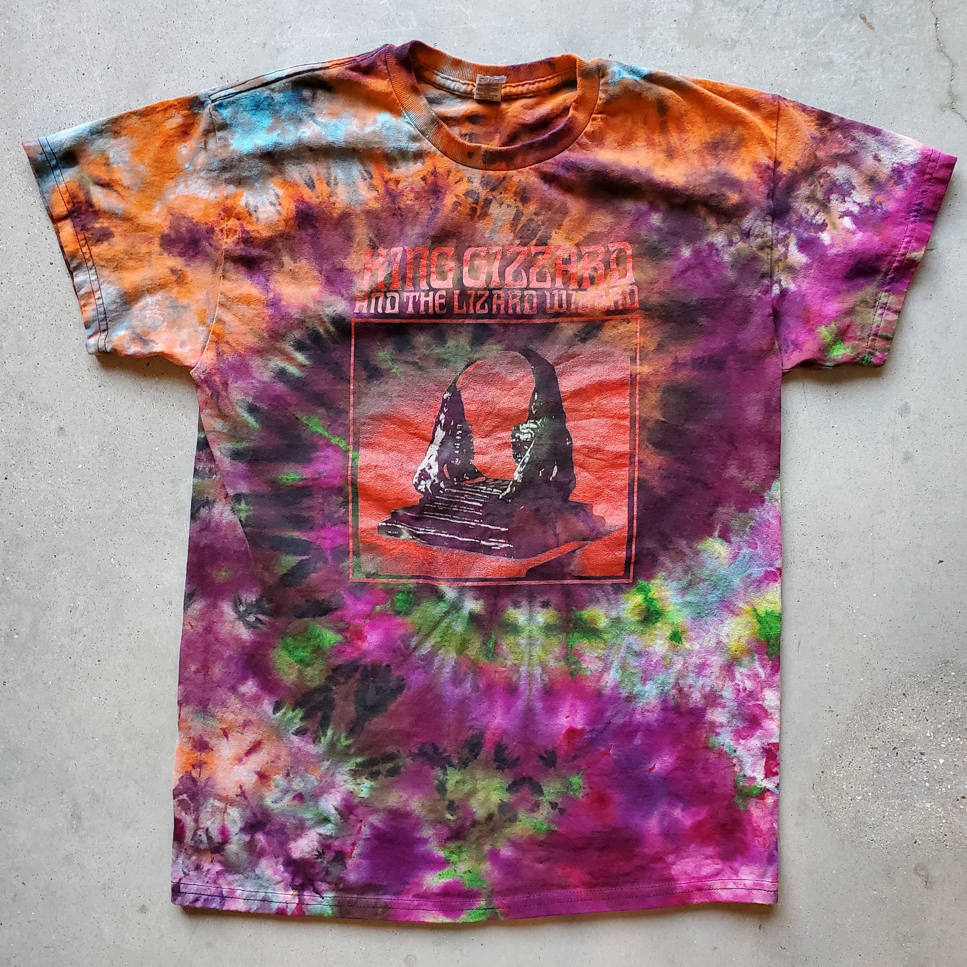 KGLW Infest The Rat's Nest Reverse Tie Dye Shirt