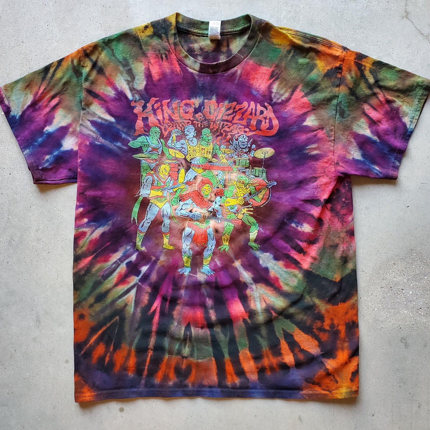 KGLW Skellie Band Tie Dye Shirt