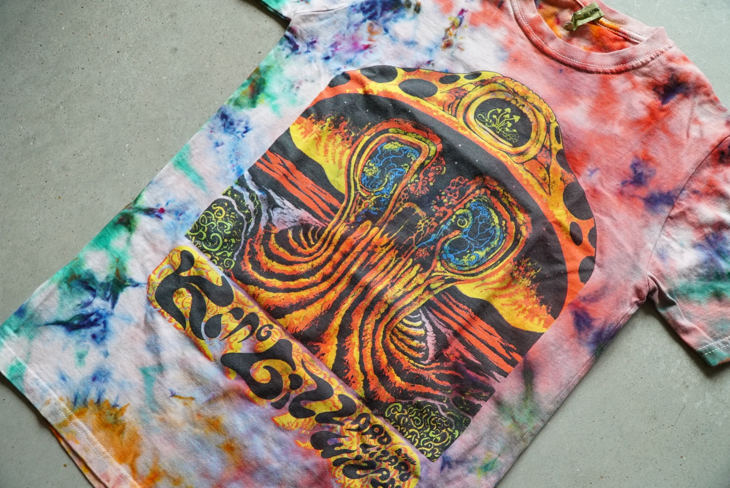 KGLW Screaming Lungs Tie Dye Shirt