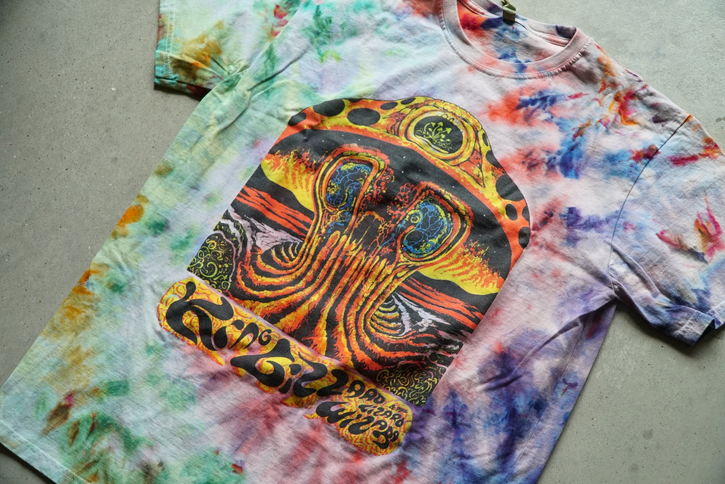 KGLW Screaming Lungs Tie Dye Shirt