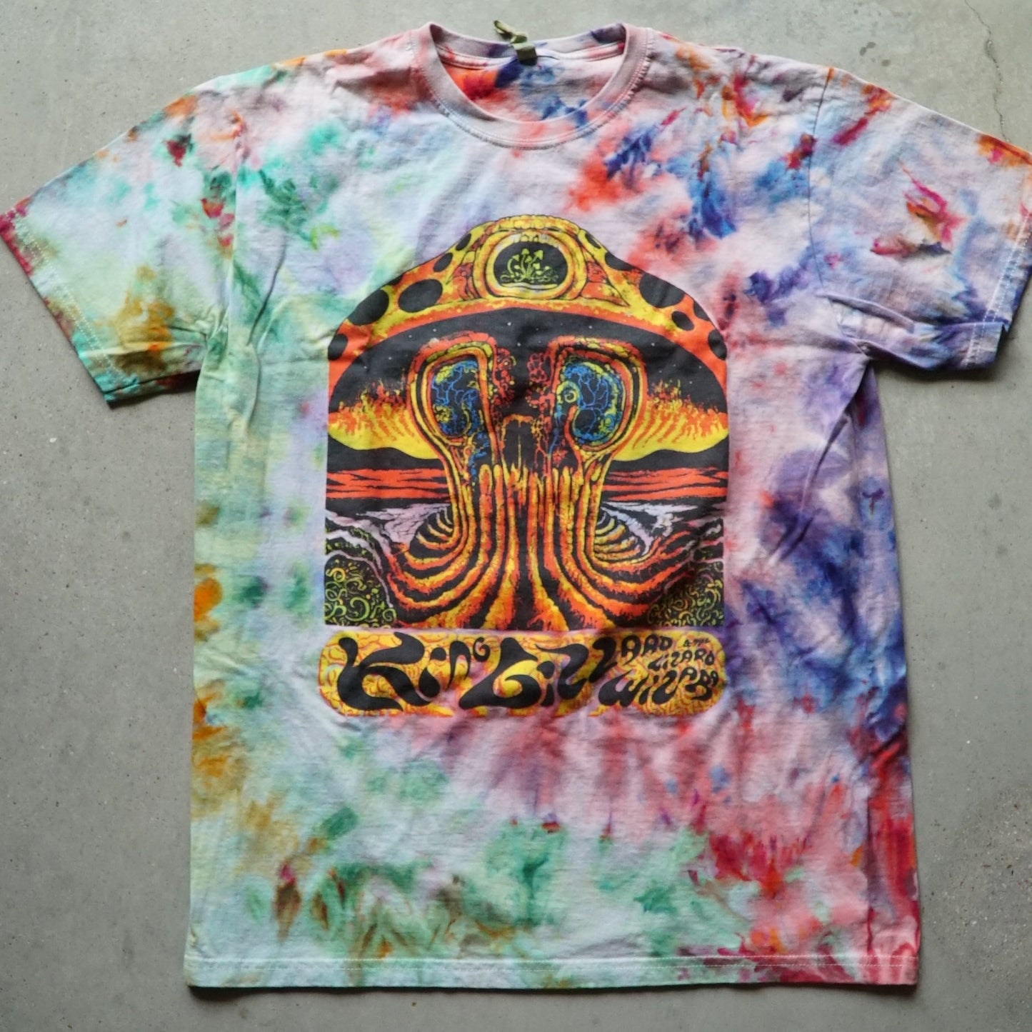 KGLW Screaming Lungs Tie Dye Shirt