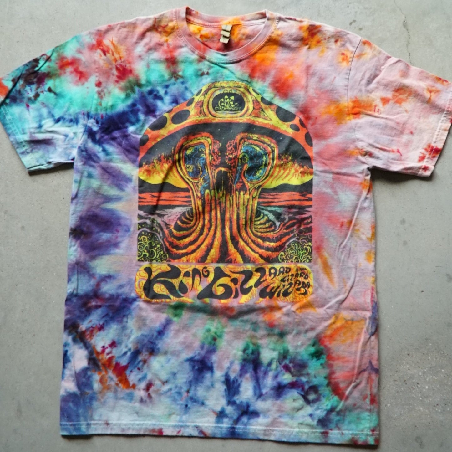 KGLW Screaming Lungs Tie Dye Shirt