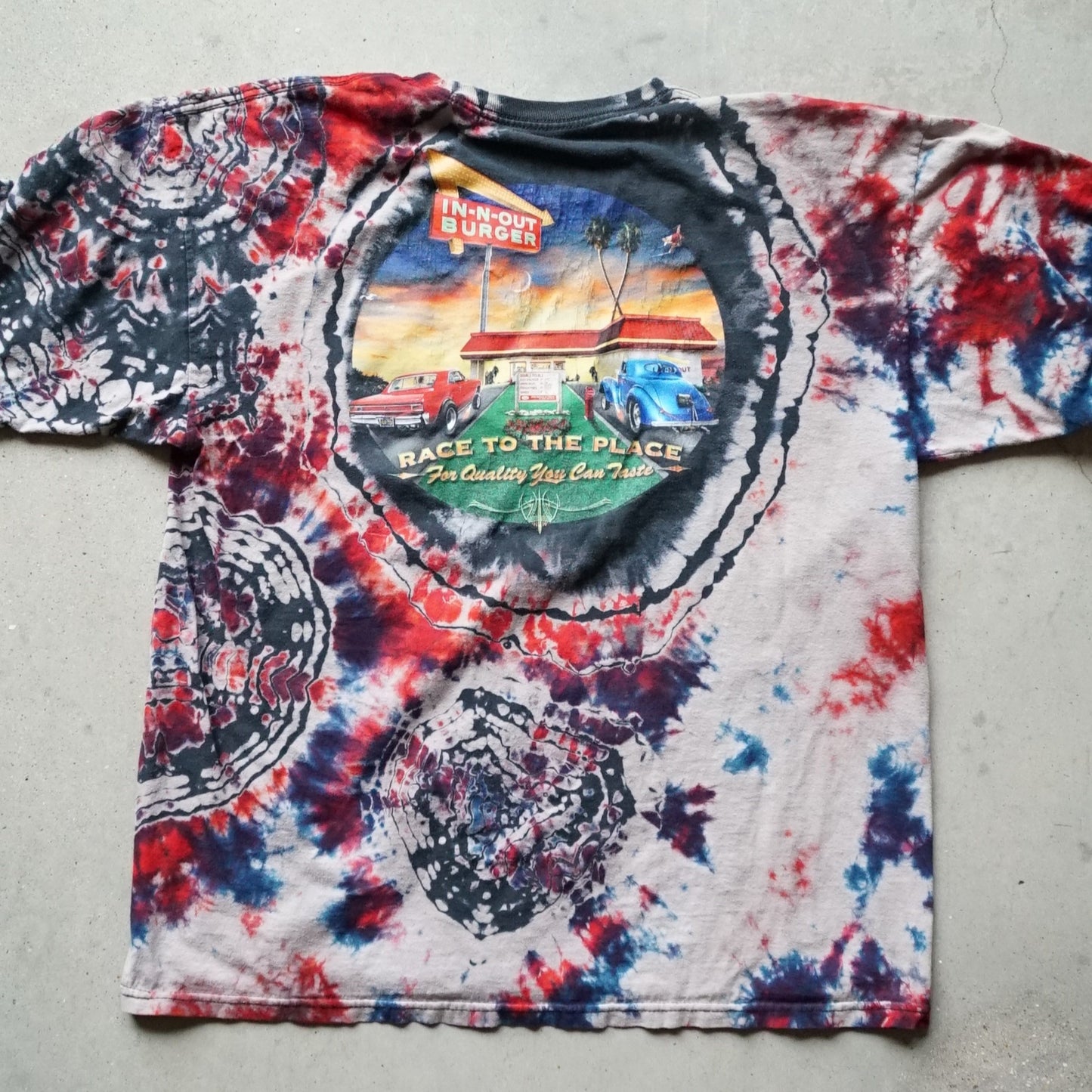 In-n-Out Burger Tie Dye Tee