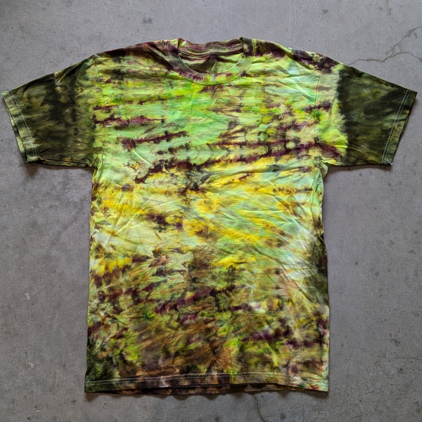 Reptilian Ice Dyed shirt