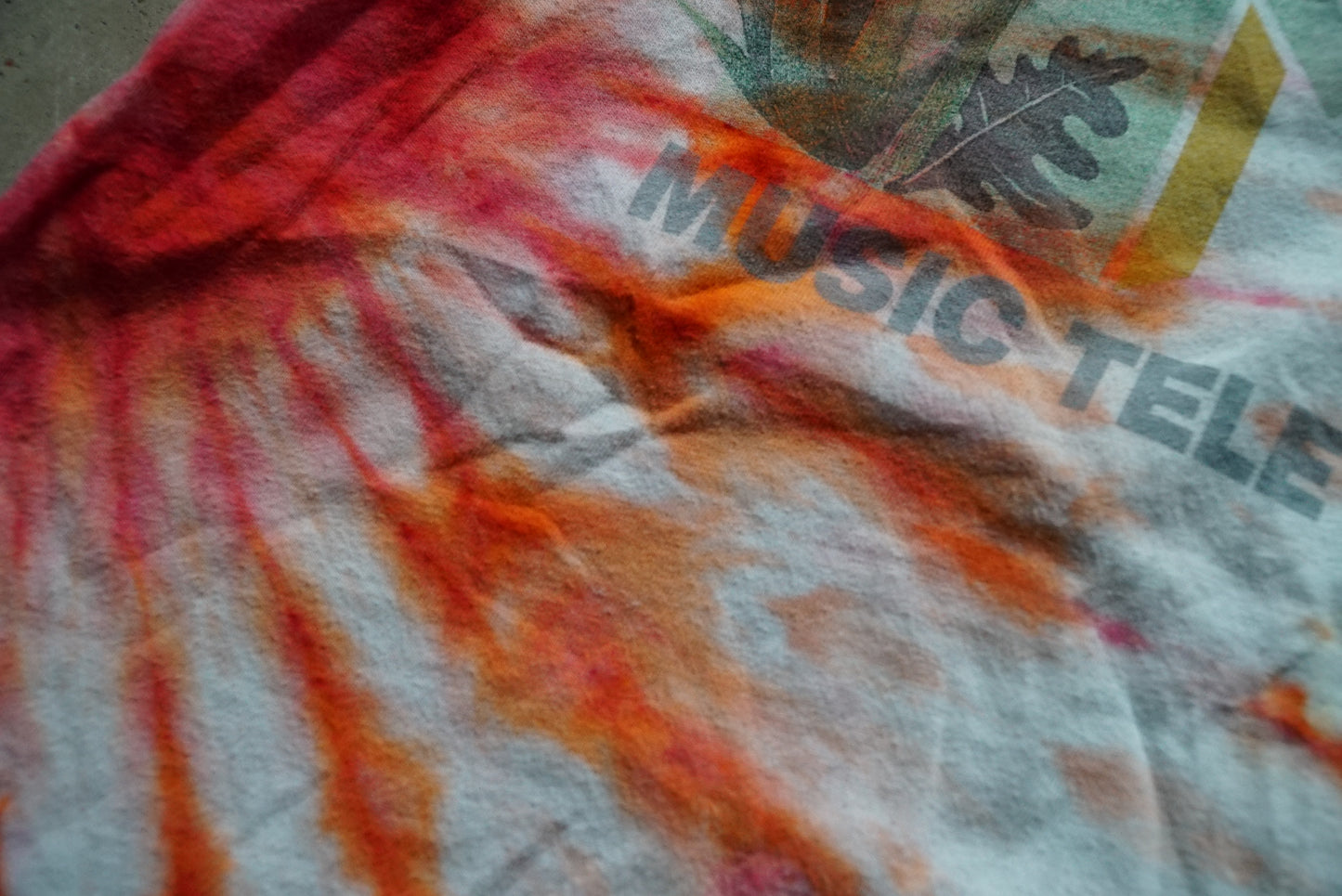 MTV tie dye tshirt
