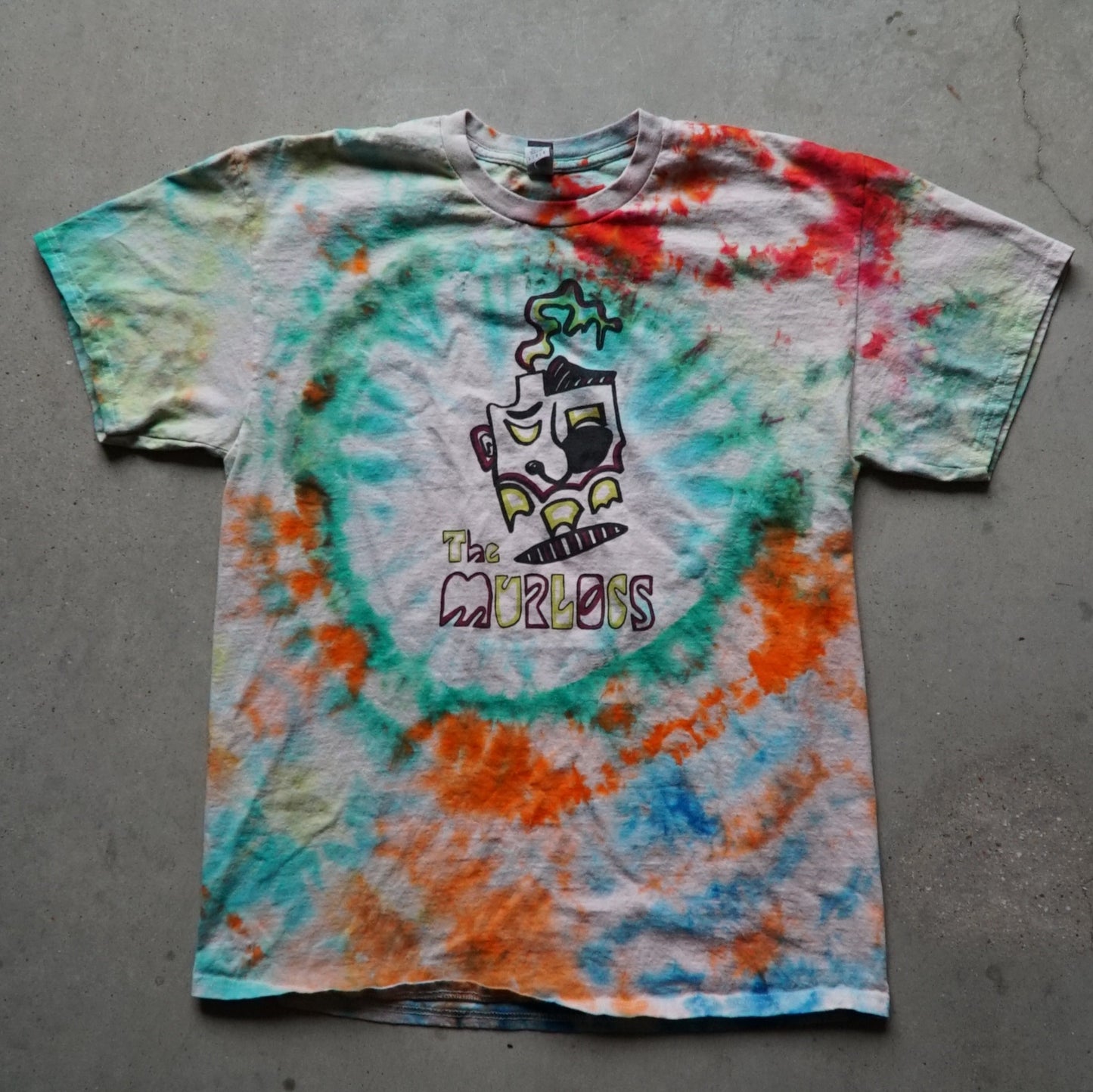 The Murlocs - Shrimp Face tie dye shirt